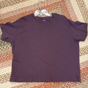 Old Navy Vintage Tee in Plum